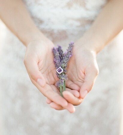 purple, lavender and romantic