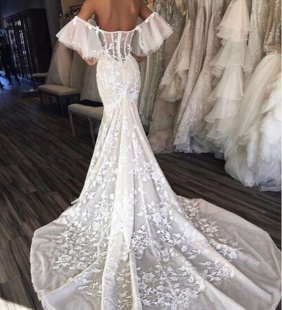 wedding dress, bride bridal and beautiful beauty love