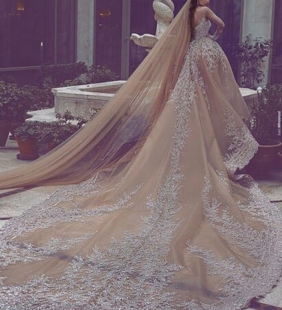 woman girl, chic classy luxury and wedding dress