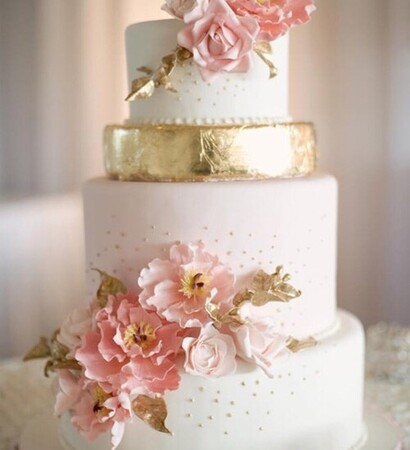 cake, flowers and white