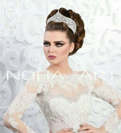 تسريحات عرائس, makeup and hair