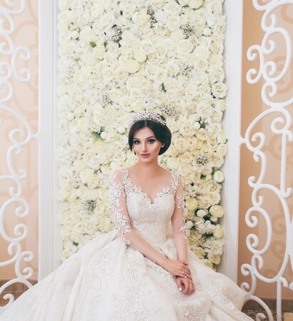 armenian girl, armenian bride and bride hairstyle