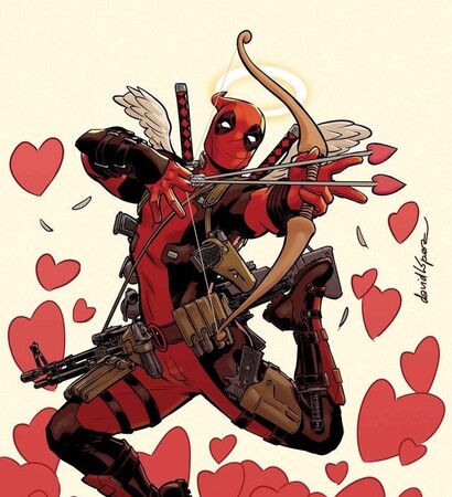 deadpool, wolverine and romantic