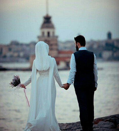 happiness, hijab and beauty