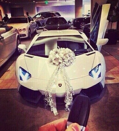 car, luxury and white