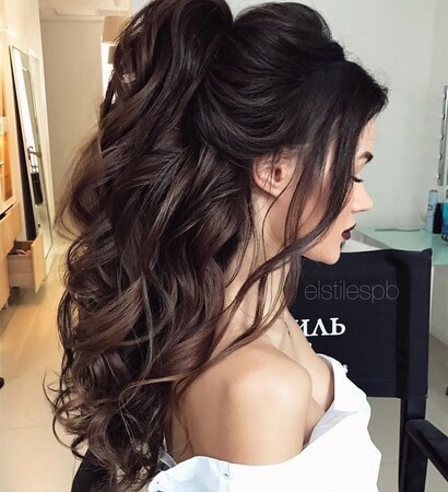 style, half up half down and goals