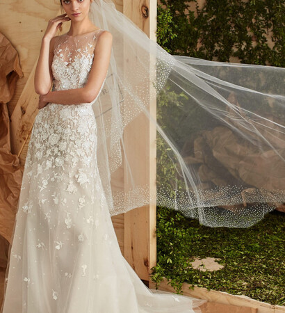 bridal collection, Carolina Herrera and wedding dress
