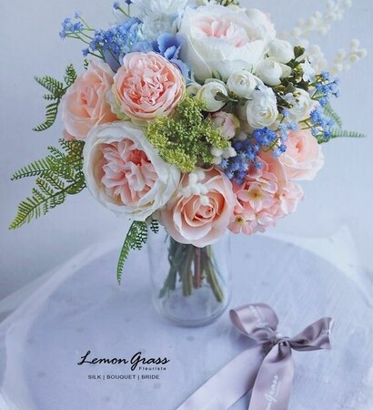 flower, rose and peony