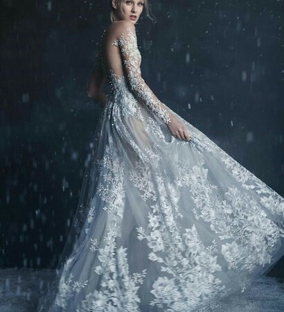 princess, gown and paolo sebastian