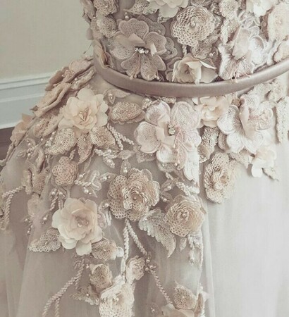 dress, detail and royal