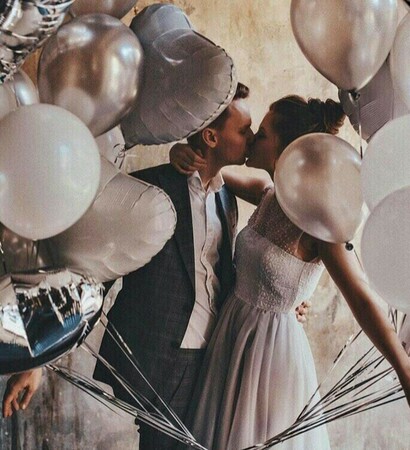 kiss, kisses and celebration