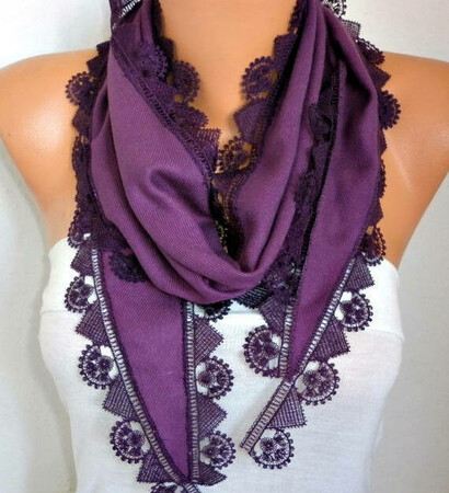 shawl scarf, cowl scarf and bridesmaid gift