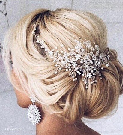 fashion, wedding hairstyle and hair