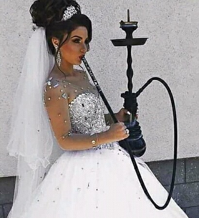 bride, black and summer