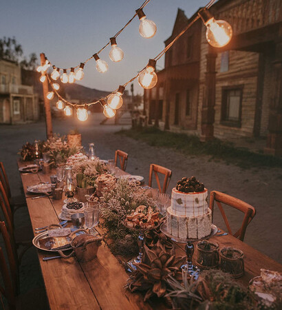 pretty, western and lights