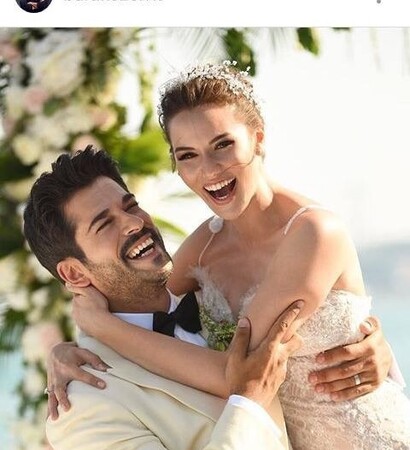 ‪burak özçivit, fahriye evcen and love