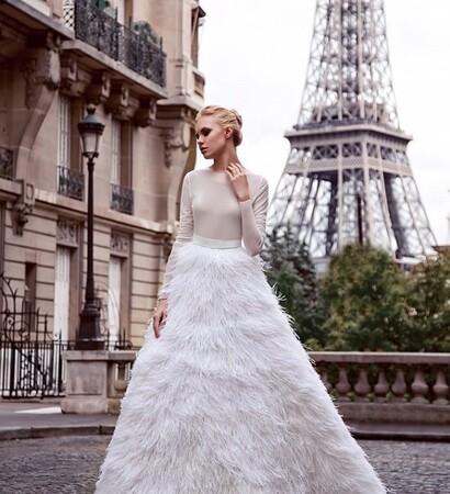 Couture, bridal and wedding dress