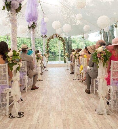 location, balloons and party
