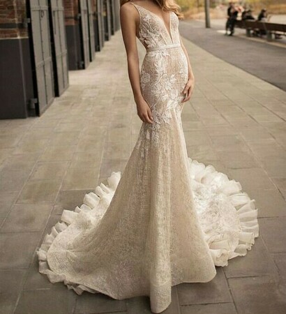 dress, fashion and wedding dress