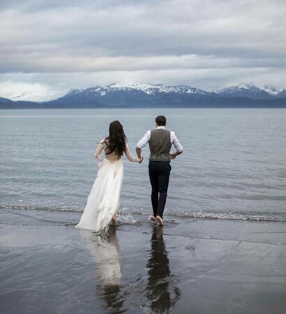 elegance, love and dress