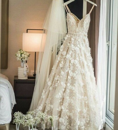 dress, fashion and wedding dress