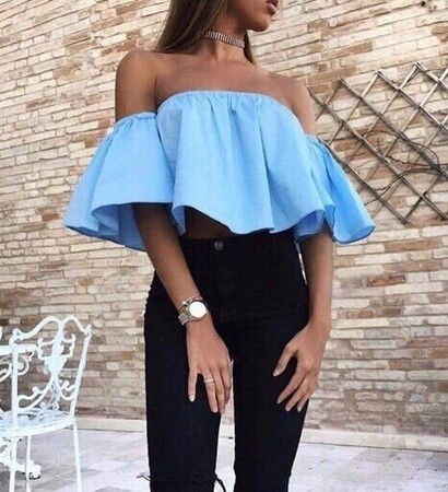 black, blue and dinner