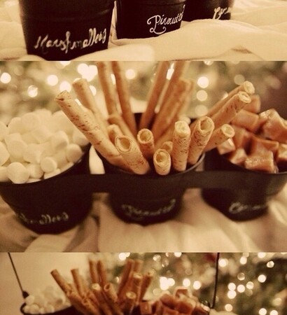 fall wedding, food and autumn