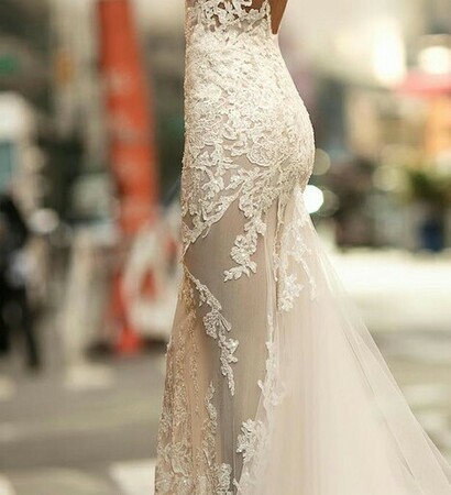 bride, white and kleinfeld