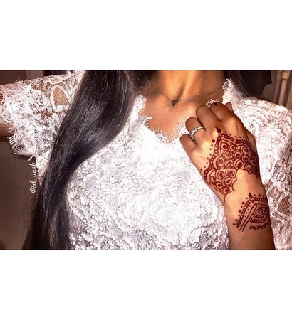 fiançaille, bague and mehendi