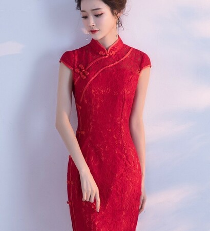 modern qipao, cheongsam and dress
