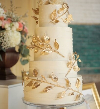 gold, flowers and pretty