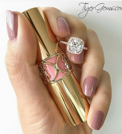nails, lipstick and makeup