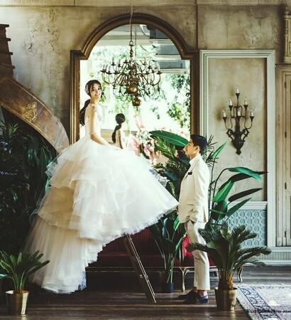 rosasposa, korean wedding and korean fashion