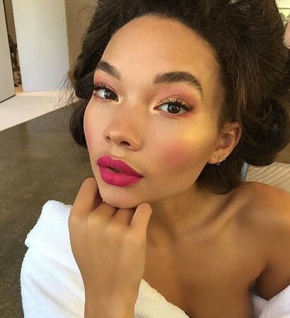 glow, baddies and wedding makeup