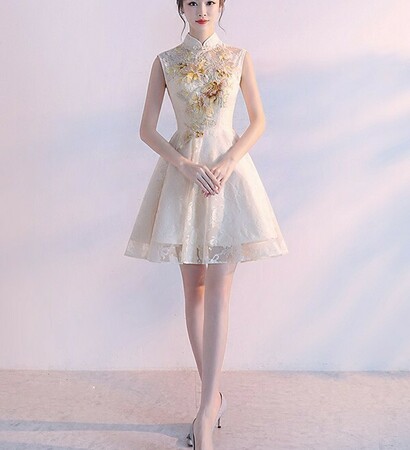 dress, cheongsam and qipao