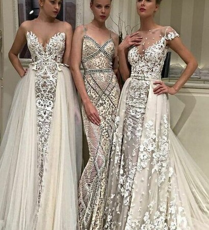 wedding dress, embellishment and bridal dress
