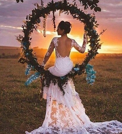 bride, travel and hair