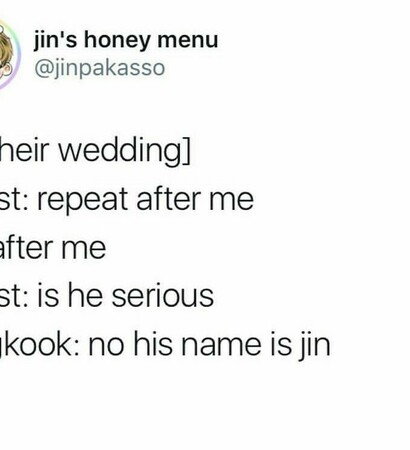 bts, seokjin and jokes