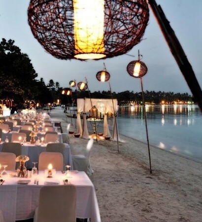 elegance, sand and view
