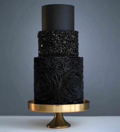 wedding ideas, themes and black cake