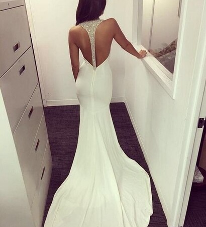 white, elegant and glam
