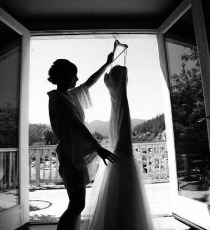 dress, white and black and happy