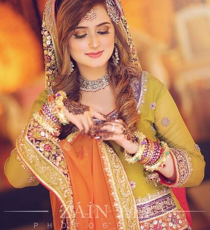 pakistani, henna and bride