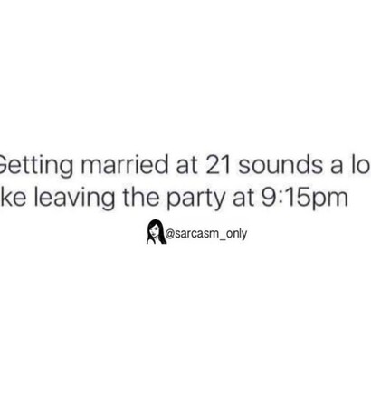 live the life, party and married