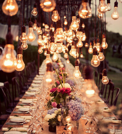 lightbulb, boho and party