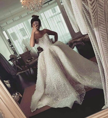 wedding dress, white and we heart it