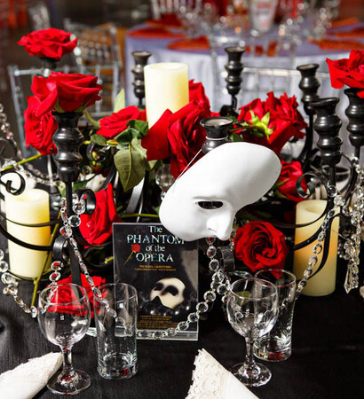 The Phantom of the Opera, inspiration and broadway musical wedding