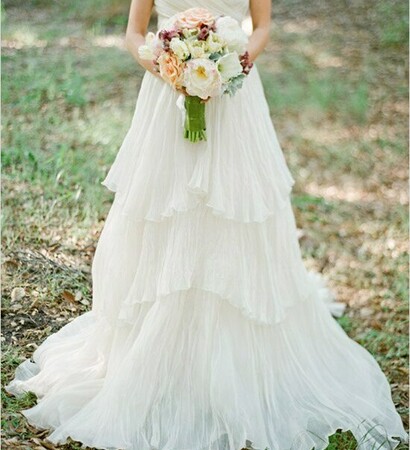 white, wedding dress and dress