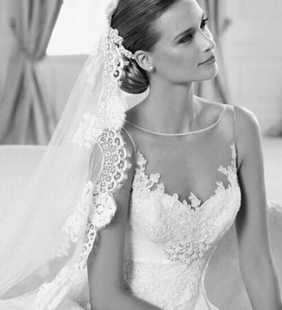 dress, bride and lace