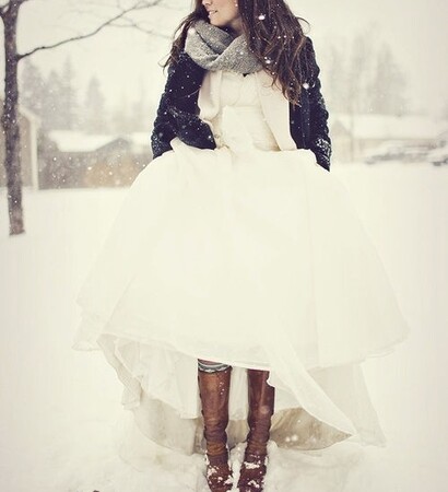 winter, weddings and love